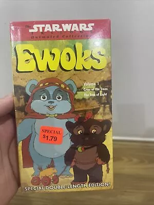 Star Wars Ewoks Cartoon Volume 1 VHS Cries Trees Tree Of Light J2 Mint In Wrap • $100