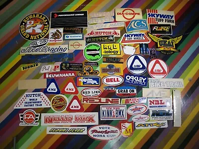 Vtg 1970s 1980s Asstd. BMX Sticker - Robinson Kuwahara Cook JMC + • $24