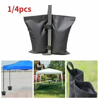 $12.45 • Buy 1/4PACK Garden Gazebo Foot Leg Feet Weights Sand Bag For Marquee Party Tent Set