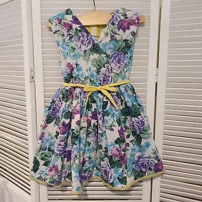 Rock Your Baby/Kid Vintage Style Floral Dress Size 5 • $25