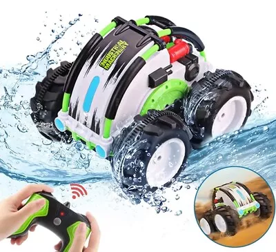 Fancy Stunt Waterproof R/C Amphibious Vehicle 1:24 Scale 2.4 GHZ 4WD All Terrain • $15