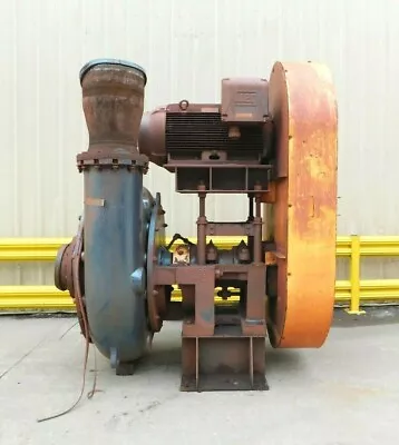 Mo-4801 Krebs Millmax Mm400-d43u Slurry Pump. 250 Hp. 3 Ph. 460 V. 1185 Rpm. • $15000