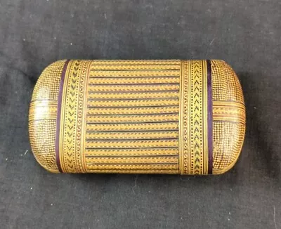 Straw Marquetry Case Box • $59.51