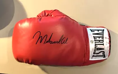 Muhammad Ali Signed Boxing Glove With COA • £395