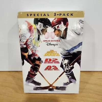 The Mighty Ducks Special 3 Pack Set (DVD 2000) D2 D3 • $10.89