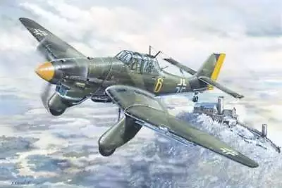 1/24 Trumpeter Jet German Junkers JU-87A Stuka Dive Bomber 02420 Aircraft Model • $169.92