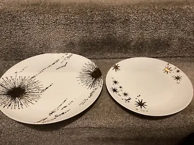 WEST ELM USA / JOHN LEWIS Celestial White And Gold  SIDE  PLATE 4 Available • £6
