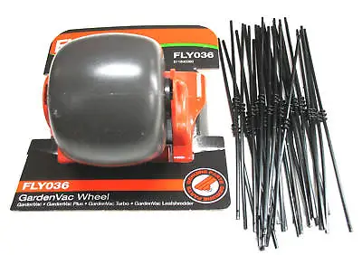 FLYMO Wheel & Shredding Nylon Line Cords Fits GARDEN VAC • £31.54