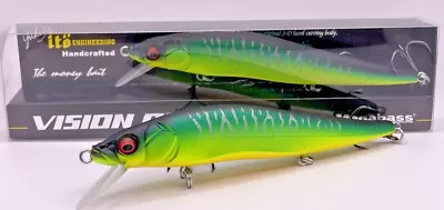 Megabass Vision Oneten  110 Jerkbait - Mat Tiger • $24.95