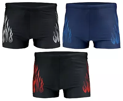 ACCLAIM Fitness Tokyo Sports Fit Boxer Swimming Spandex Trunks Mens Sports Fit • £9.99