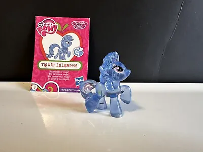 Hasbro MLP My Little Pony FIM Trixie Lulamoon Clear Blue Mini Figure • $4