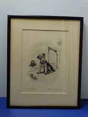 MARGUERITE KIRMSE  Scuse It Please ORIGINAL ETCHING  LE Artist's Proof - Signed • $475