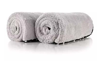 Rag Company 2540-DRYER-WOLF-CLGRY Drying Towel 2 Pack 20 X40  For Car Detailing • $21.52