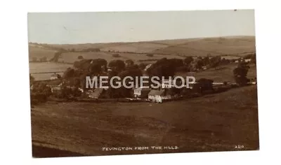 Sussex Eastbourne Polegate Willingdon Jevington From The Hills 1932 Photo Pc • £4.50