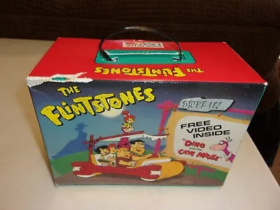 Vintage 1990 The Flintstones Shoe Box Carrying Case Empty • $4.99