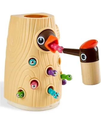 Top Bright Toddler Magnetic Bird Toy 2+ Year Old Montessori Educational Dam Box • £14