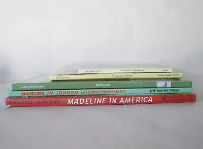 5 Ludwig Bemelmans # Hc Madeline Bad Hat Rescue In London America • $14.99