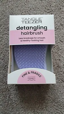 Tangle Teezer Detangling Hairbrush Fine & Fragile Lilac - Brand New - Free P&P! • £11.49