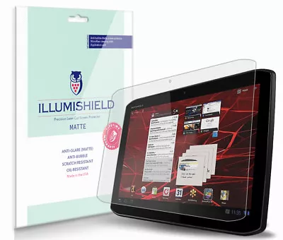 ILLumiShield Anti-Glare Screen+Back Protector 2x For Motorola DROID XYBOARD 10.1 • $31.85