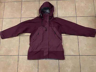 £17.50 • Buy Marmot Gore Tex XCR Ladies Waterproof Jacket In Maroon/dark Red - Large Size