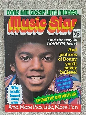 Music Star Magazine 1973 David Cassidy Osmonds Jackson 5 David Bowie T.Rex 1970s • £13.99