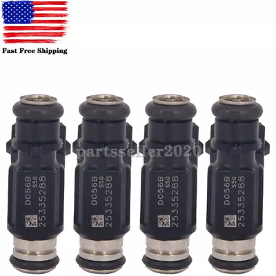 Set Of 4 Fuel Injectors Fits Mercury Mariner Outboard 60HP 2002-2006 # 25335288 • $31.99