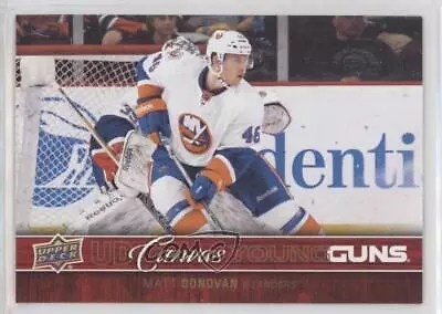 2012-13 Upper Deck UD Canvas Young Guns Matt Donovan #C108 Rookie RC • $5.54