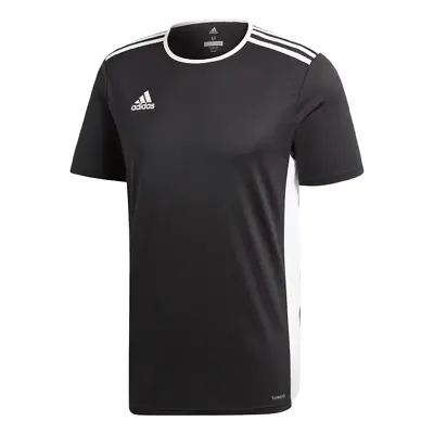 $44.95 • Buy 2 X Adidas Mens Entrada 18 Black/White Football/Soccer Athletic Jersey