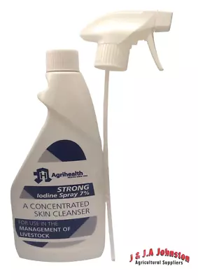 Iodine Solution Spray Battles 7% Solution 500ml • £17.95