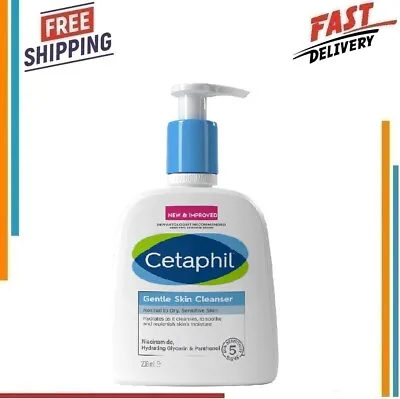 £8.39 • Buy Cetaphil Gentle Skin Cleanser Face & Body Wash 236ml For Normal To Dry Skin New