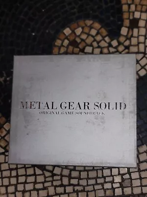 Metal Gear Solid Original Game Soundtrack Cd Tactical Espionage Action Konami • $14.99