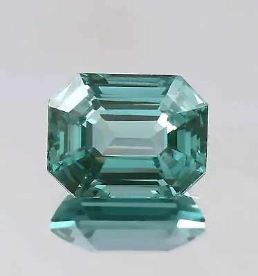 AAA Natural Flawless Ceylon Green Spinel Radiant Cut Loose Gemstone 13.10 Ct • $40