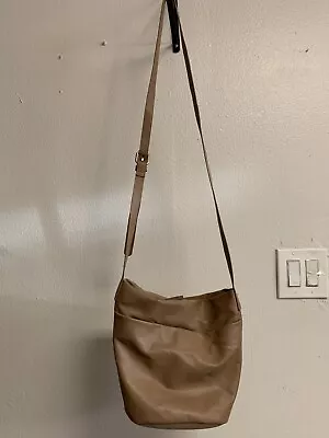 MOSSIMO Supply Co. Crossbody Shoulder Bag Beige Faux Leather • $15