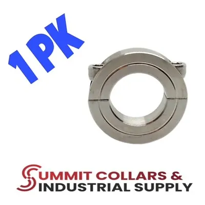1/8  Inch Stainless Steel Double Split Shaft Collar • $9.99