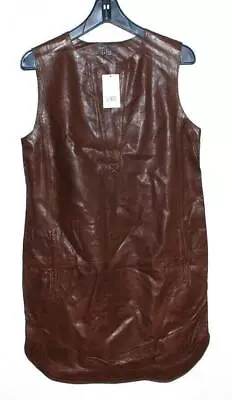 Vince 100% Soft Leather Tunic Or Dress SIZE 8 $885 • $89