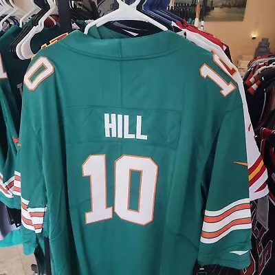 Tyreek Hill All Stitched Miami Dolphins Throwback Jersey 3xl Xxxl • $44.99