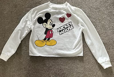 £2.49 • Buy Disney Mickey Mouse Sweatshirt Age 8/9 By Primark