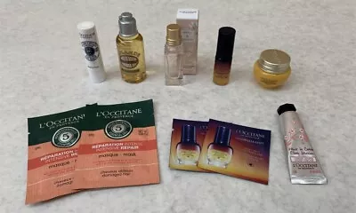 L'Occitane 10pc Skin Care Gift Set - Eau De Toilette Oil Hair Mask & More • $42.99