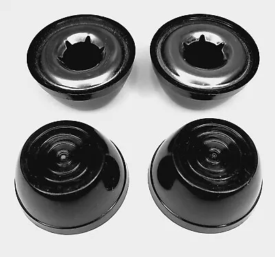 Hub Cap For Radio Fly Wagon Steel & Wood ONLY Wheel Toy 1/2  Black NEW • $9.99
