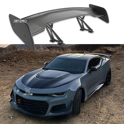 47  Adjustable  Matte Rear Car Trunk Spoiler Wing GT Style For Chevrolet Camaro • $145.34