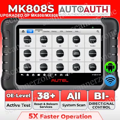 Autel MaxiCom MK808S PRO Diagnostic Scan Tool OE - Full System Bidirectional AUS • $699