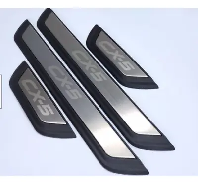 Fit For Mazda Cx-5 Cx5 2013-23 Led External Door Sill Scuff Plate Welcome Pedal • $35.55