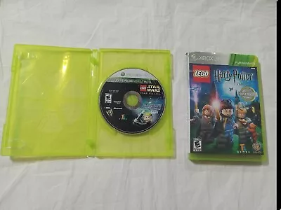 $22.49 • Buy Lego Harry Potter Years 1-4 & Lego Star Wars The Complete Saga Xbox 360 Bundle