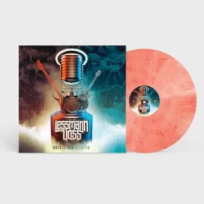 Rock Is Our Religion - Transparent Red & White Marble Colored Vinyl • $56.71