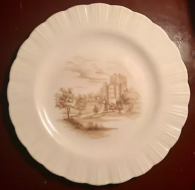 Depression Glass Macbeth Evans Chinex Classic Castle Dinner Plate • $19