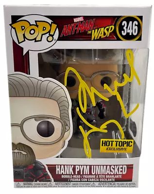 Michael Douglas Signed Funko Hank Pym Ant-Man Autograph Beckett Witness • $127.50