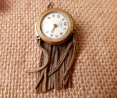 Vintage Monarch De Luxe Pendant Watch  Chain Watch • $24