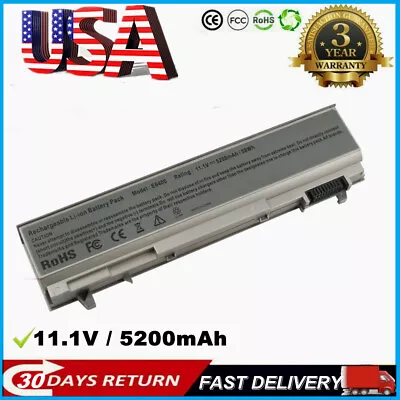 Battery For Dell Latitude E6400 E6410 E6500 E6510 Precision M2400 M4400 PT434 US • $13.99