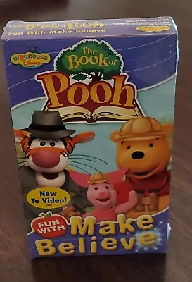 The Book Of Pooh Fun With Make Believe VHS Disney Playhouse New Sealed  • $13