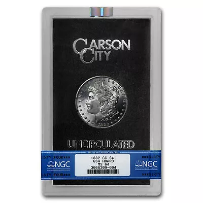 1882-CC Morgan Dollar MS-64 NGC (GSA) • $459.88